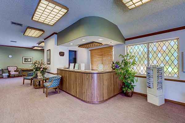 Hotel lobby photography for hospitality property in Las Vegas