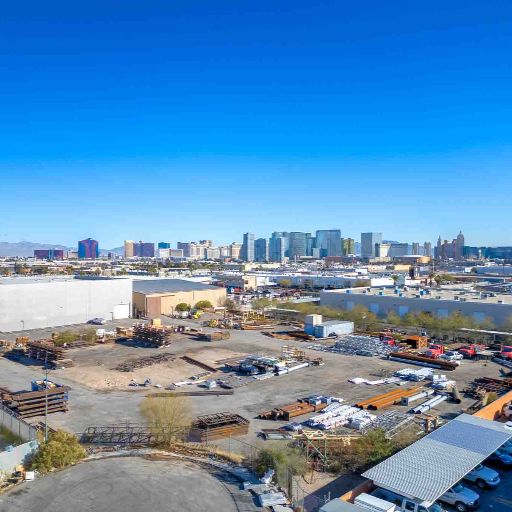 Industrial drone photography Las Vegas by Rick Rowland