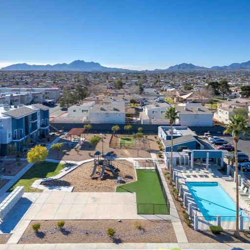 Multi-family drone photography Las Vegas by Rick Rowland