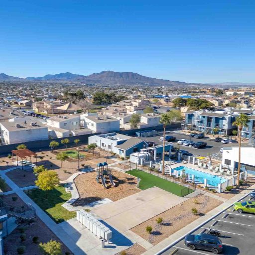 Multi-family drone photography Las Vegas by Rick Rowland