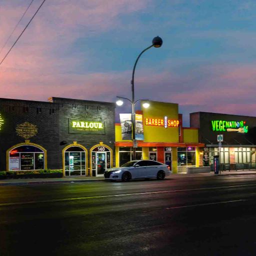 Commercial twilight property photography Las Vegas by Rick Rowland