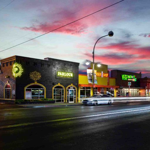 Commercial twilight property photography Las Vegas by Rick Rowland