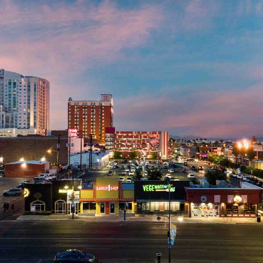 Commercial twilight property photography Las Vegas by Rick Rowland